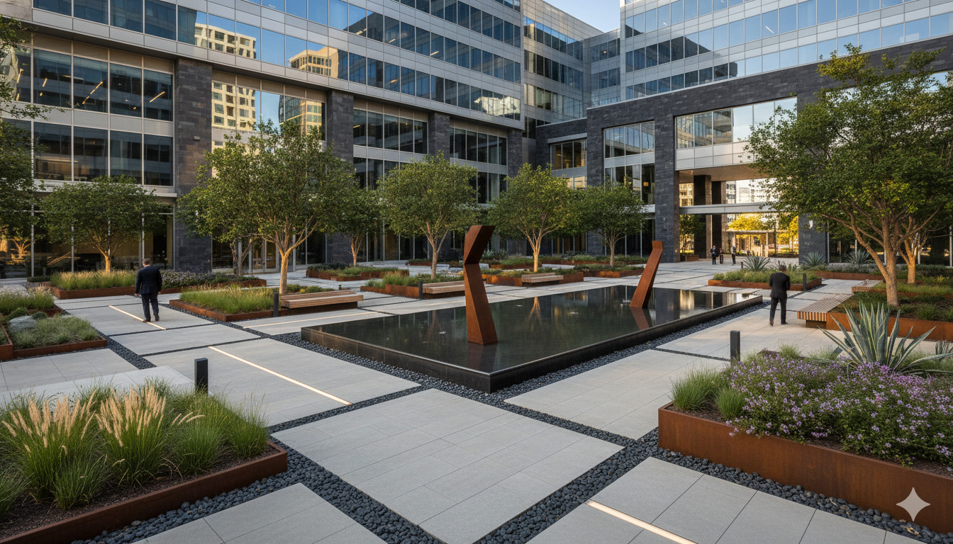 Commercial landscape architecture