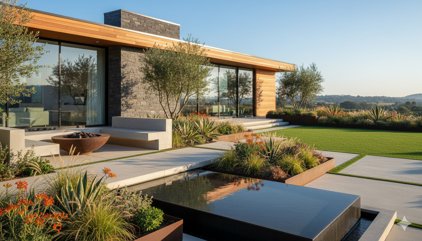Residential landscape design
